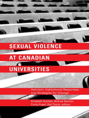 cover image of Sexual Violence at Canadian Universities